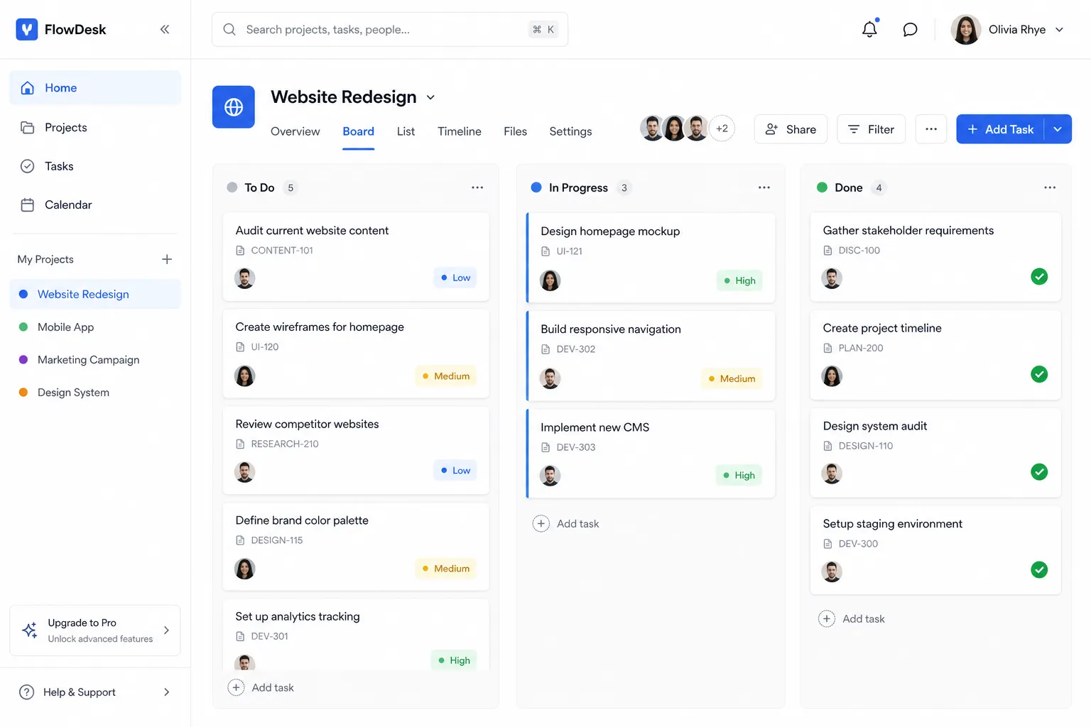 FlowBase product preview