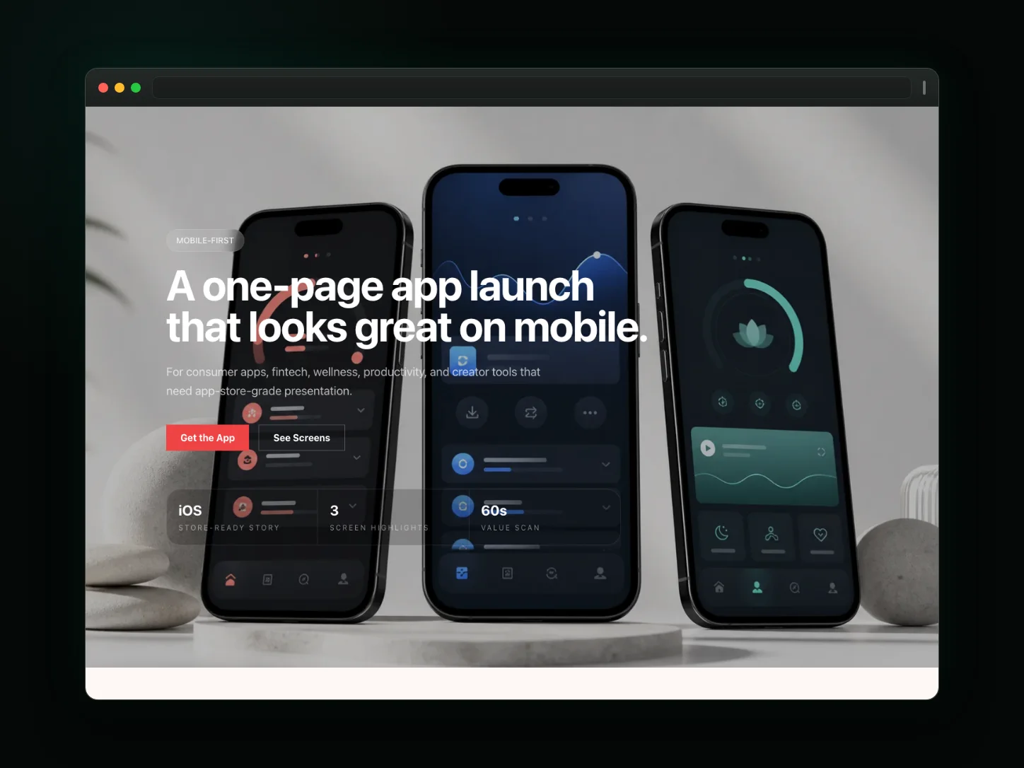 App 推广页