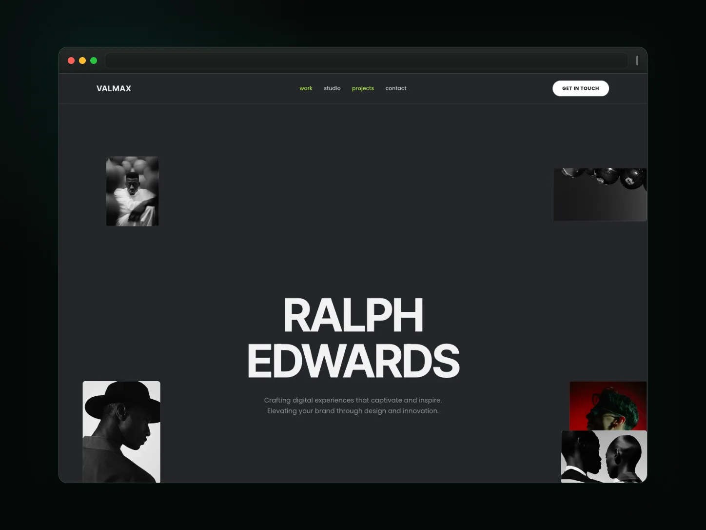 VALMAX website template preview
