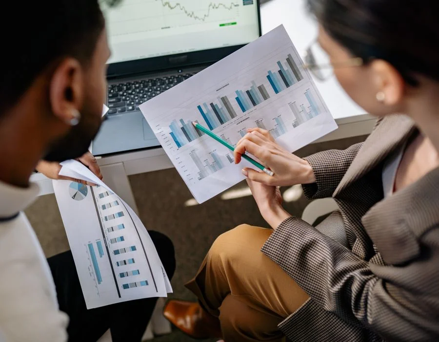 Strategists mapping a growth plan