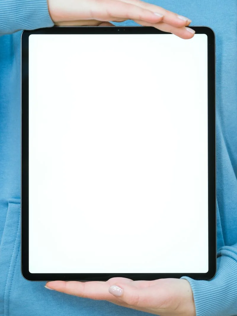 Tablet repair in progress