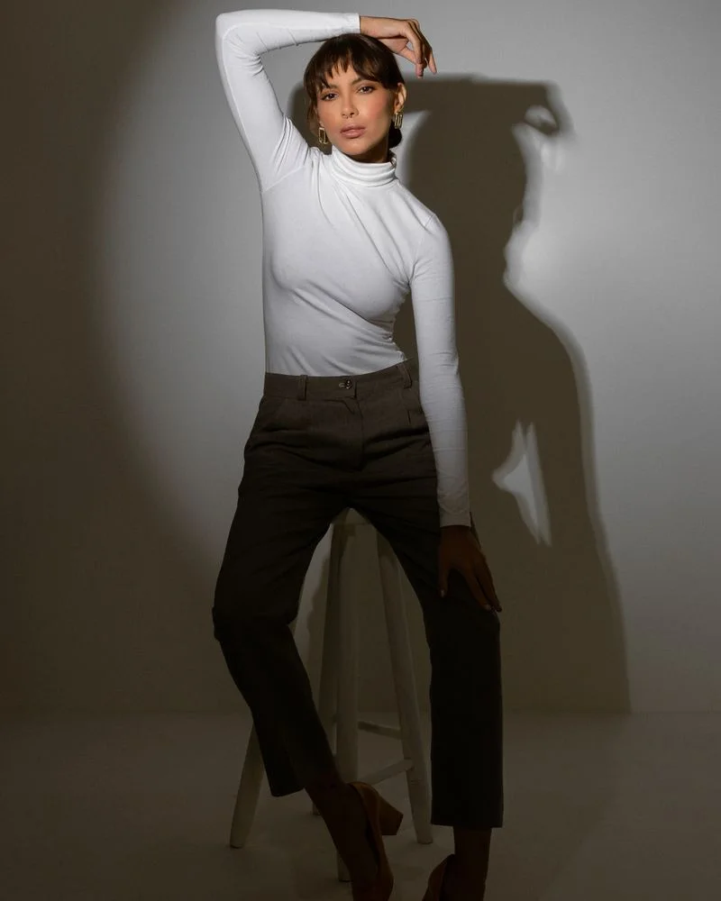 Model wearing the Concrete Bazaar hero collection