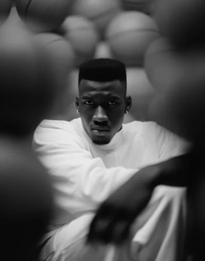 Athlete portrait