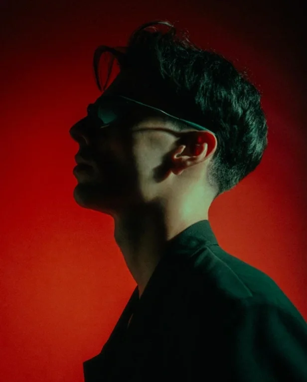 Portrait in red
