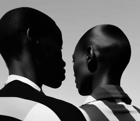 Twins portrait