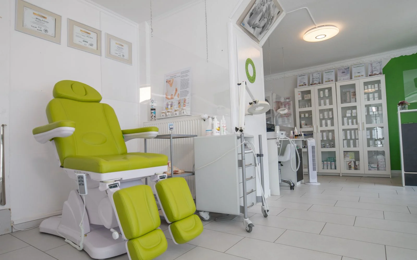 Calm, light-filled modern chiropractic clinic interior